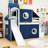 Jaleana Slat Loft Bed with Bookcase-1683763809-1683763811