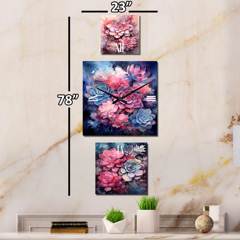 Johppah Metal Wall Clock