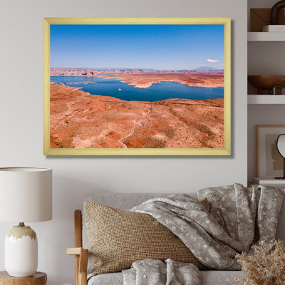 Vue aérienne du lac Powell