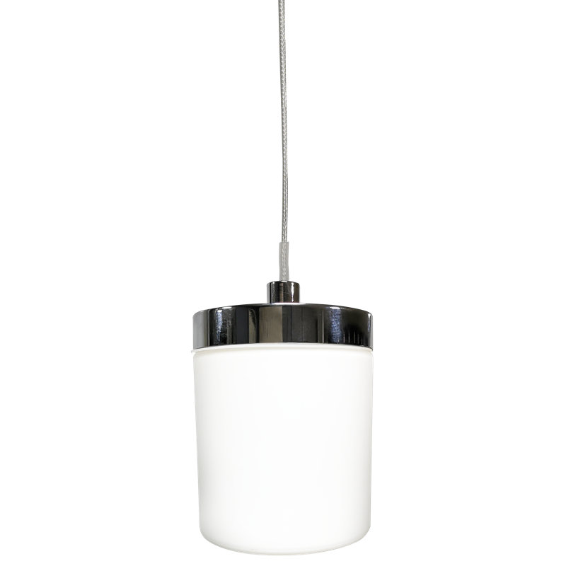 1 - Light Chrome LED Single Pendant