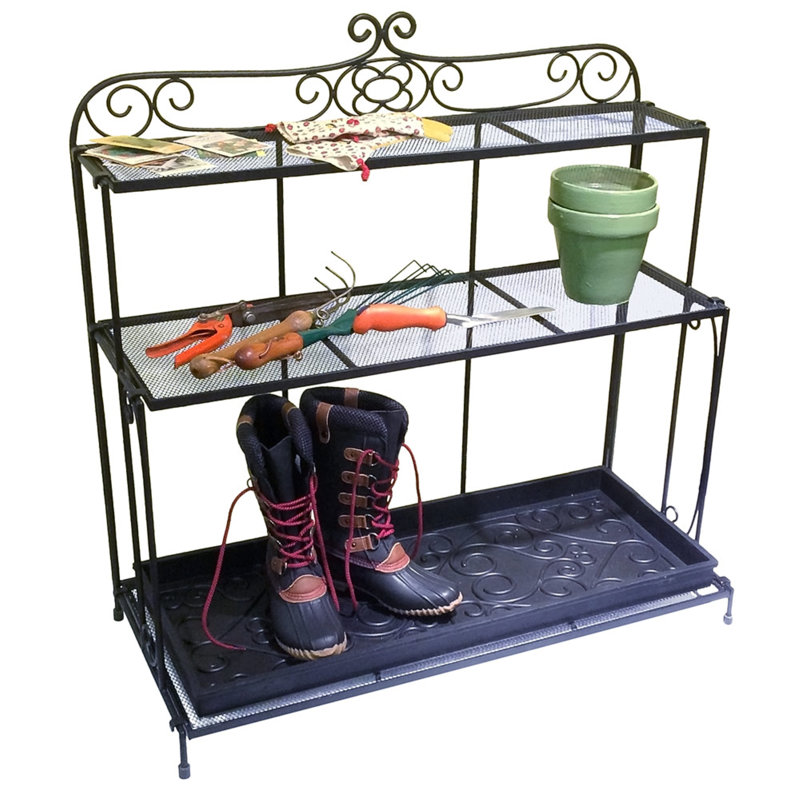 13 Pair Stackable Shoe Rack