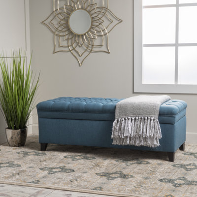 Cancic 50" Wide Tufted Rectangle Storage Ottoman