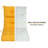 2-Piece High Back Patio Chair Cushion with Button Tufting Design (cushion only)-447385722