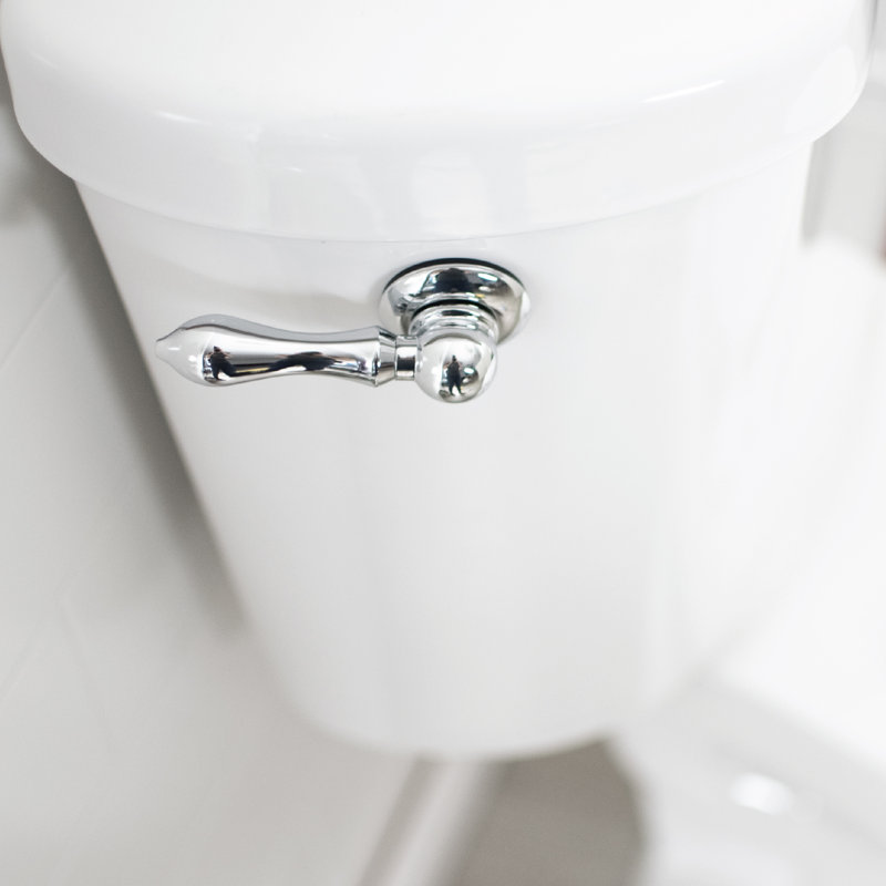 Poignée de chasse d'eau universelle de remplacement, Chrome