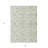 3' X 5' Artichoke Green And Ivory Geometric Washable Indoor Outdoor Area Rug