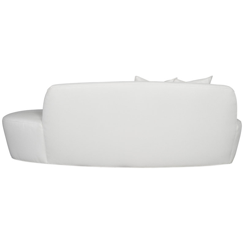 Gilroy Right Lounge Sofa, Worthy Snow