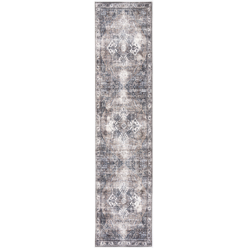 Oriental Indoor Rug, Rectangle 2'2" x 9'6"