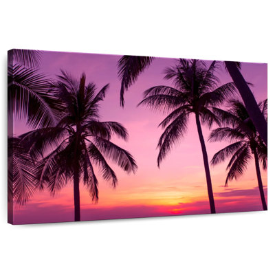 Silhouette de palmiers Harnek