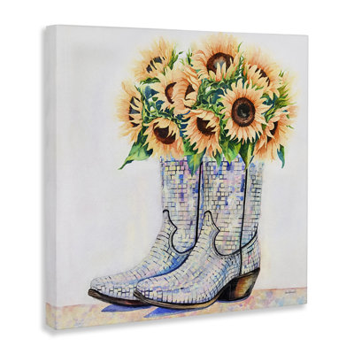 Toile remplie de tournesol, par Amanda Greenwood