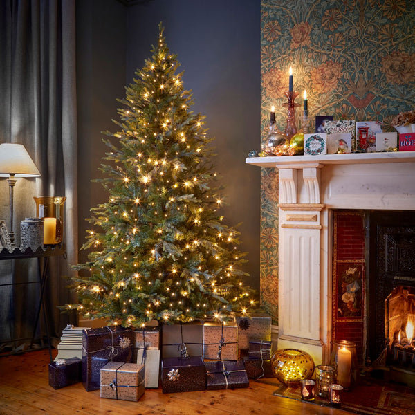 2.76' H Lighted Artificial Spruce Christmas Tree