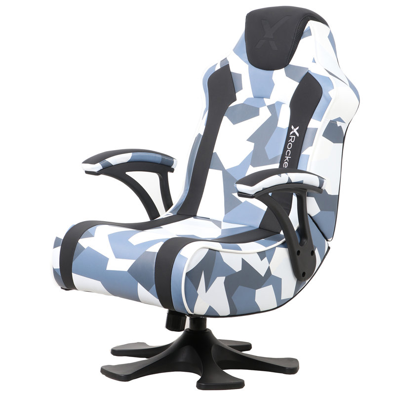 Fauteuil de jeu pivotant en cuir X Rocker