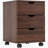 3-Drawer Vertical Filing Cabinet Rolling Wood Mobile File Cabinets Under Desk For Home Office With Casters (Non-Assembled)-347421302