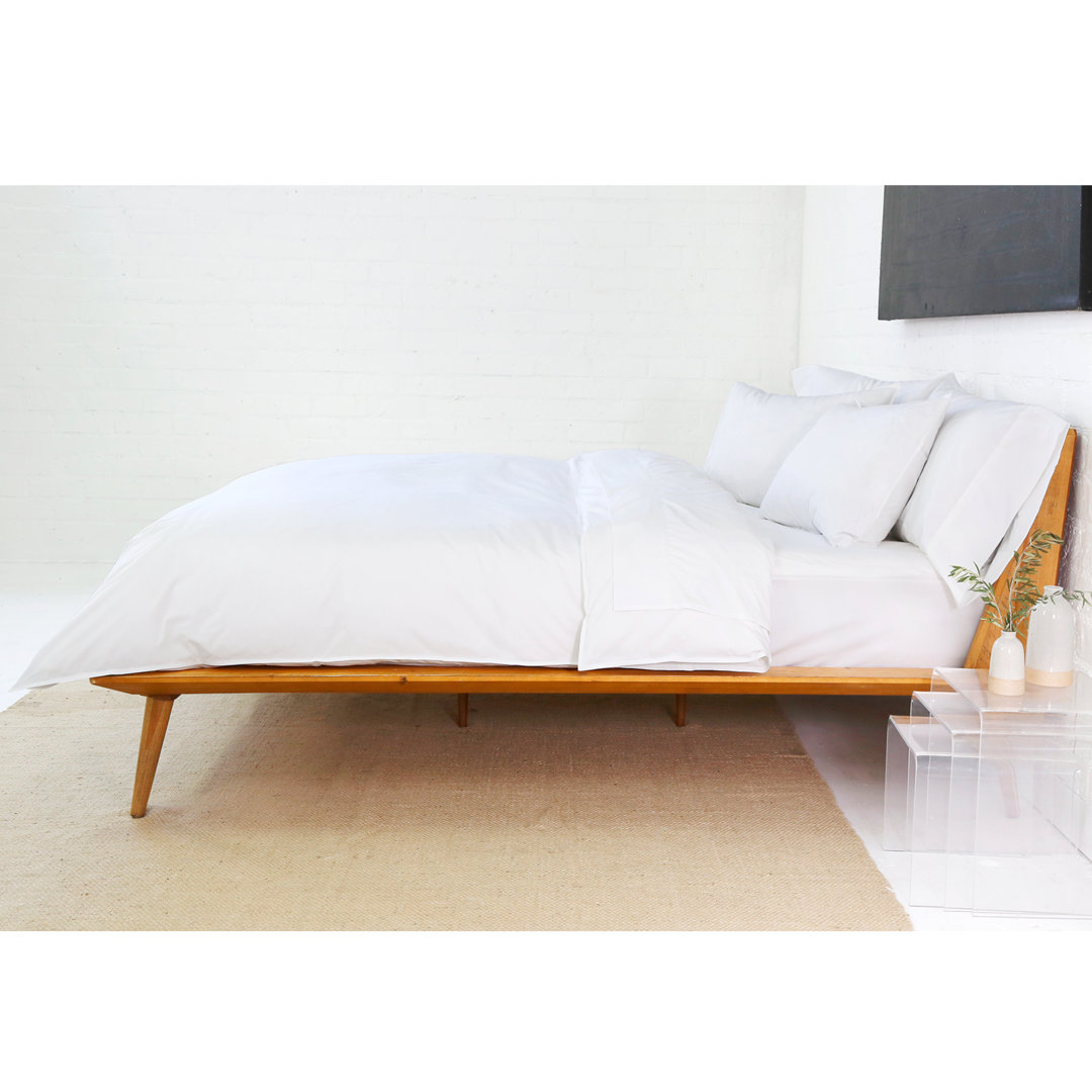 Parker Modern & Contemporary Percale Duvet Cover Set Pom Pom At Home 