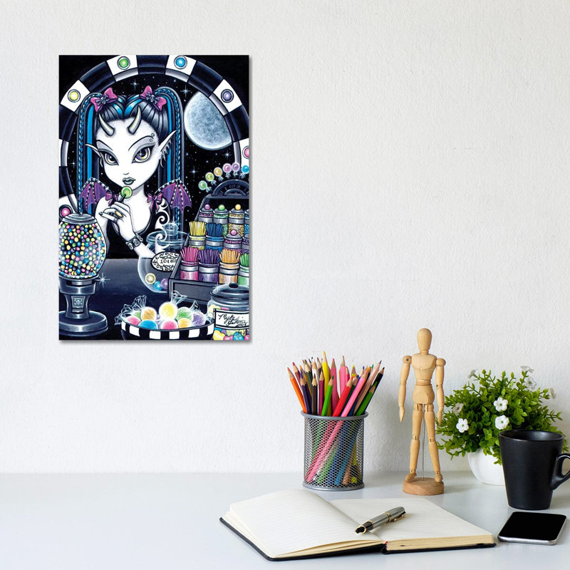 Sugar 1 Piece Wrapped Canvas Wall Art, 20.32 cm H x 30.48 cm W