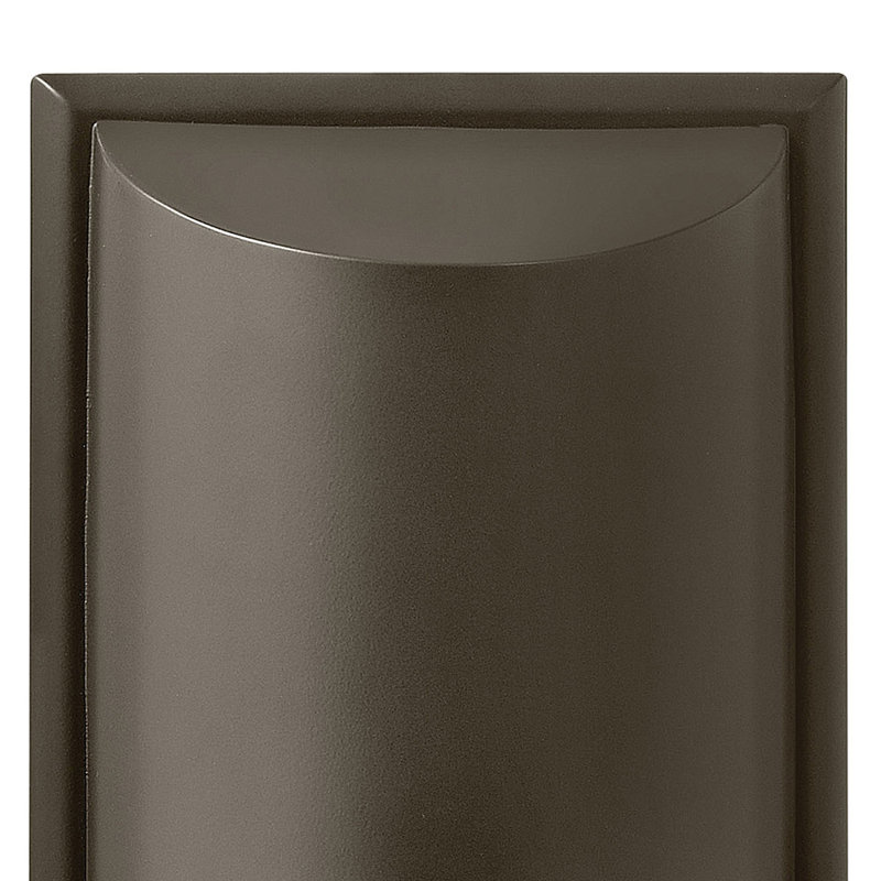 Plafonnier encastré d'extérieur Aurore, Moyen, Bronze, Incandescent