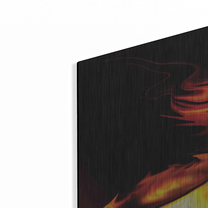 Trinx «Rage» par Michael StewArt, art mural en métal, H 36 po x l 24 po