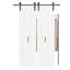 CHIC Mode Doors Porte de grange pliante double à panneaux creux de 72 po x 84 po avec quincaillerie double avec quincaillerie-116615763-97771149