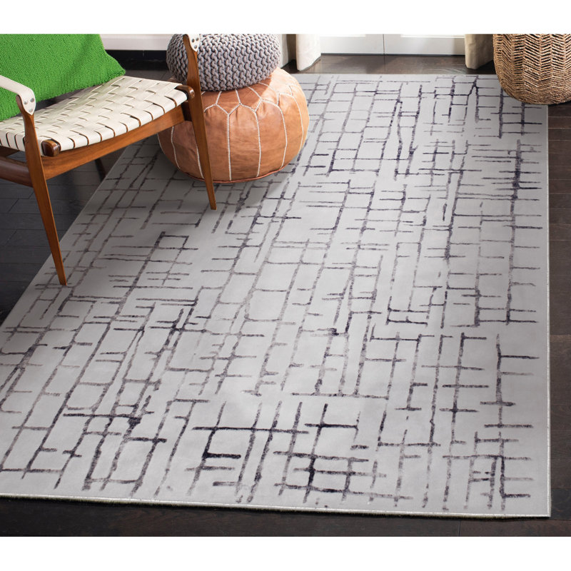 Tapis tissé à la machine Coizer, Rectangle 5 pi x 7 pi