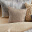 Copper Sequin Square Pillow Cover & Insert