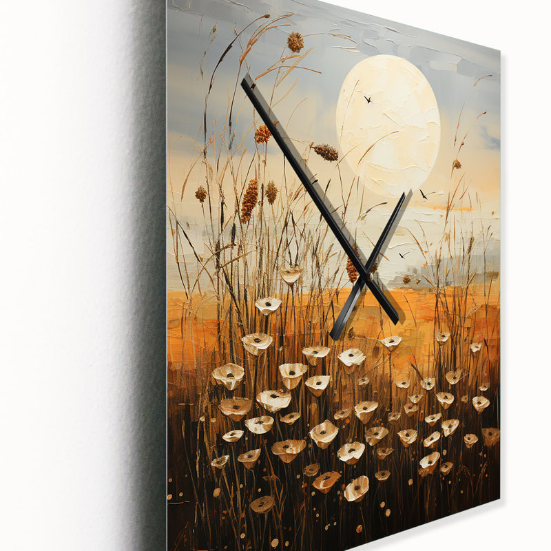Jaydel - Floral Wall Clock, Petit