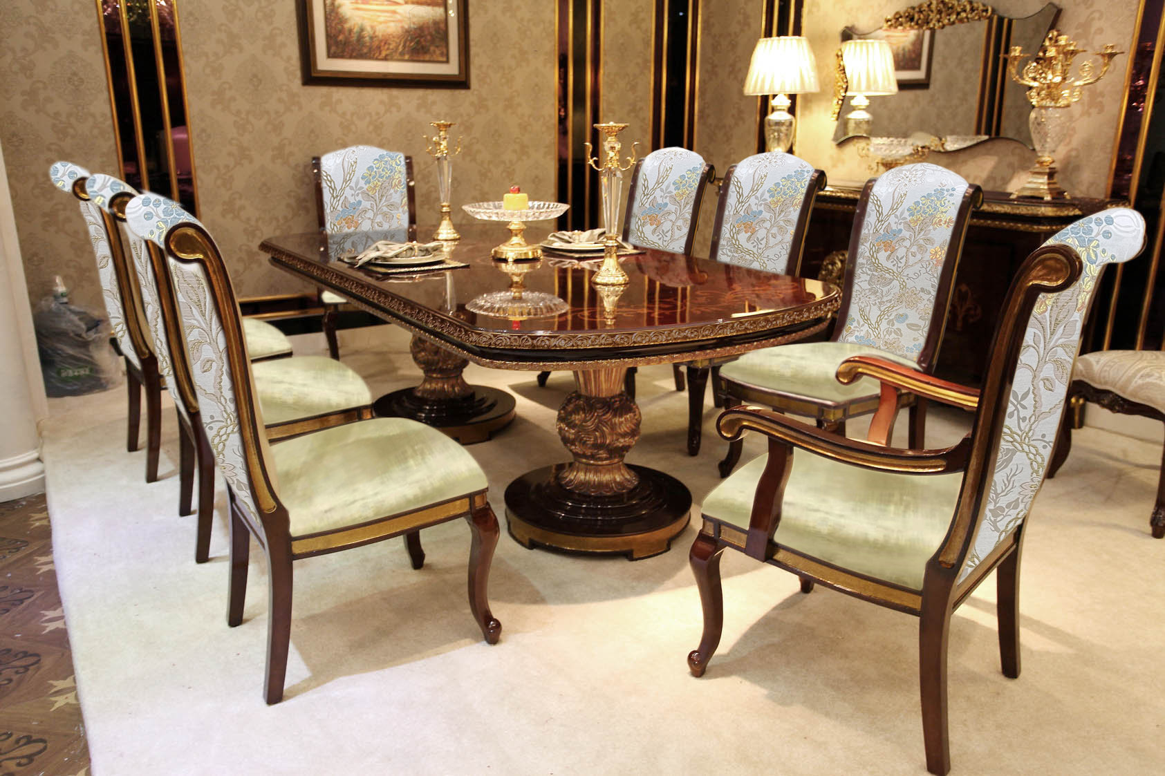 Infinity Furniture Import 98.4'' Dining Table | Perigold