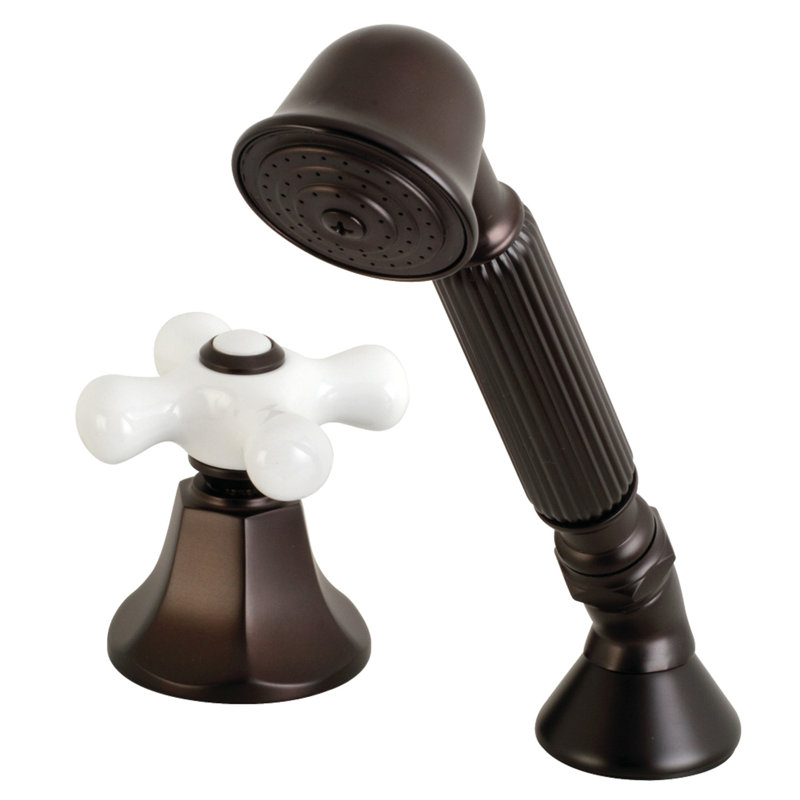 Pomme de douche portative, Bronze huilé