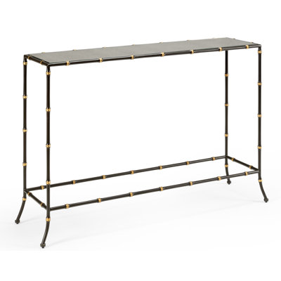 Saigon 51'' Glass Top Console Table