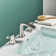 Widespread 2-handle Bathroom Faucet with Drain Assembly