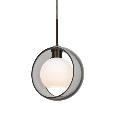 Luminaire suspendu géométrique 1 lumières simple Spigner