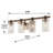 Lipson 4 - Light Dimmable Vanity Light