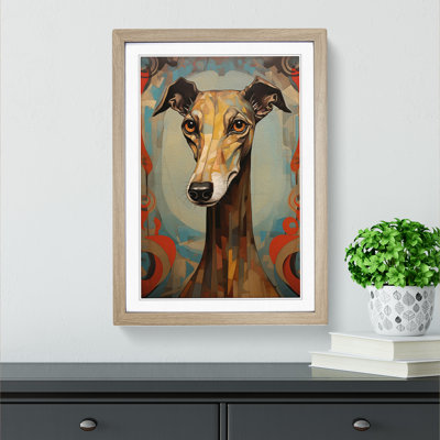 Greyhound Symbolism - Framed Print