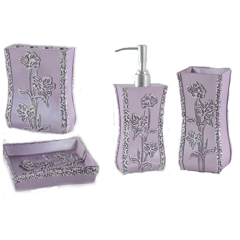 Eloria Ceramic / Porcelain Bathroom Accessory Set