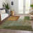 Machine Washable Indoor/Outdoor Chayden ACN1100 Green Rug-100136645