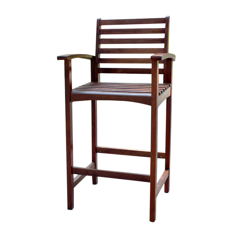 Ponce Solid Wood Counter Stool