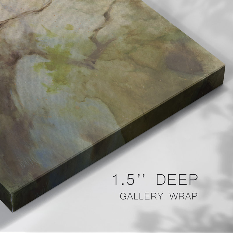 Verdant April-Gallery Wrapped Canvas, 18" H x 27" W