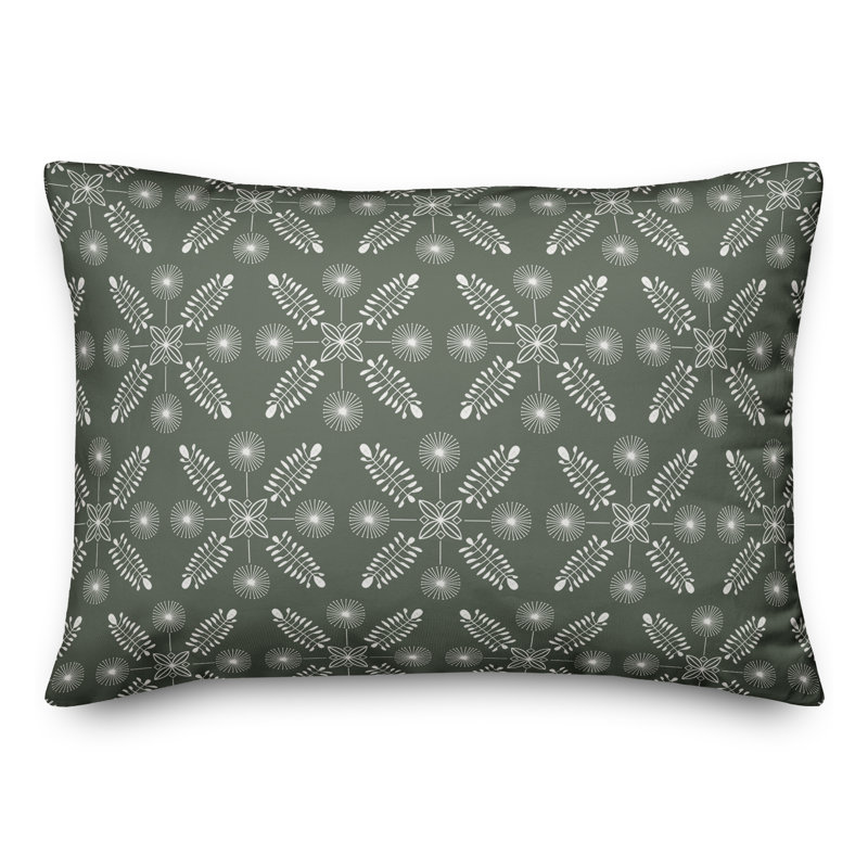 Coussin extérieur Meadow, Sauge, H 18 po x l 25 po