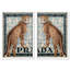 Oliver Gal Regal Feline Elegance Set Fashion and Glam - Glitter Framed Shadowbox Art-1501172297-1501172301