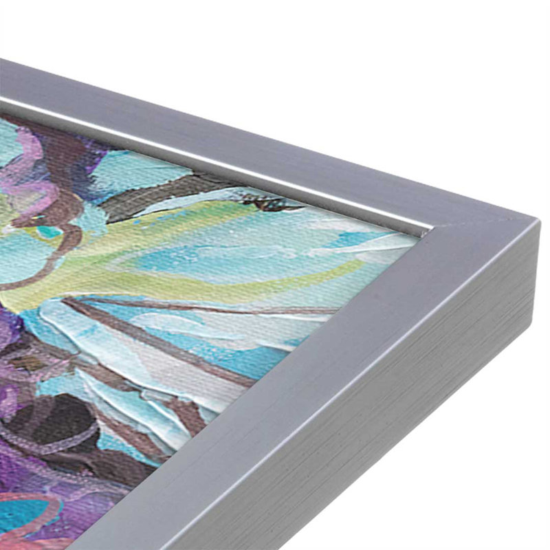 «Together Is Powerful» par Jeanette Vertentes, reproduction d'art, Argent, H 20 po x l 20 po