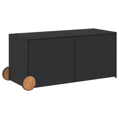 17 Stories Nykera 127cm W 74L Deck Box with Wheels