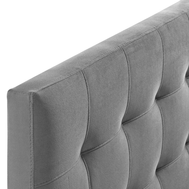 Tête de lit Copper Grove Worishofen par Modway, Gris, Grand