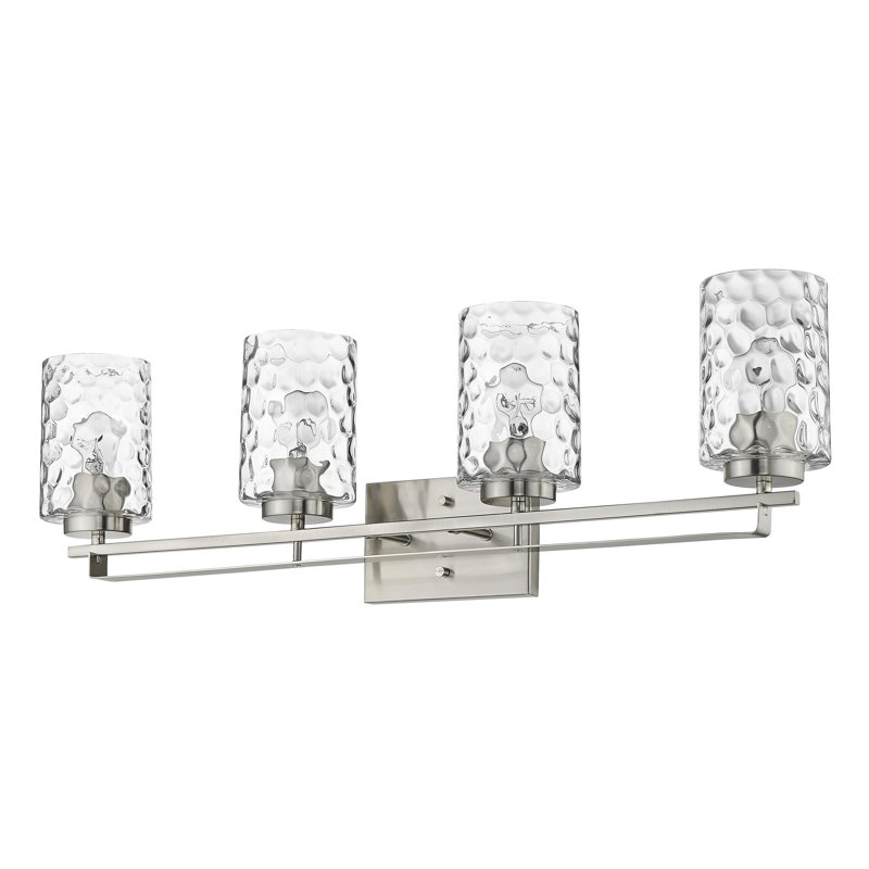 Livvy 4 - Light Dimmable Vanity Light, Satin Nickel