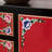 Solid Wood Painted Retro Sideboard