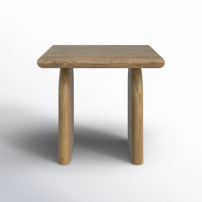 Fen Solid Wood End Table