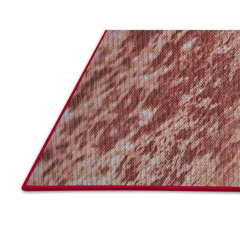Abstract Indoor Rug, Rectangle 7' x 9'