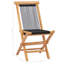Chaise d'appoint de patio Villani