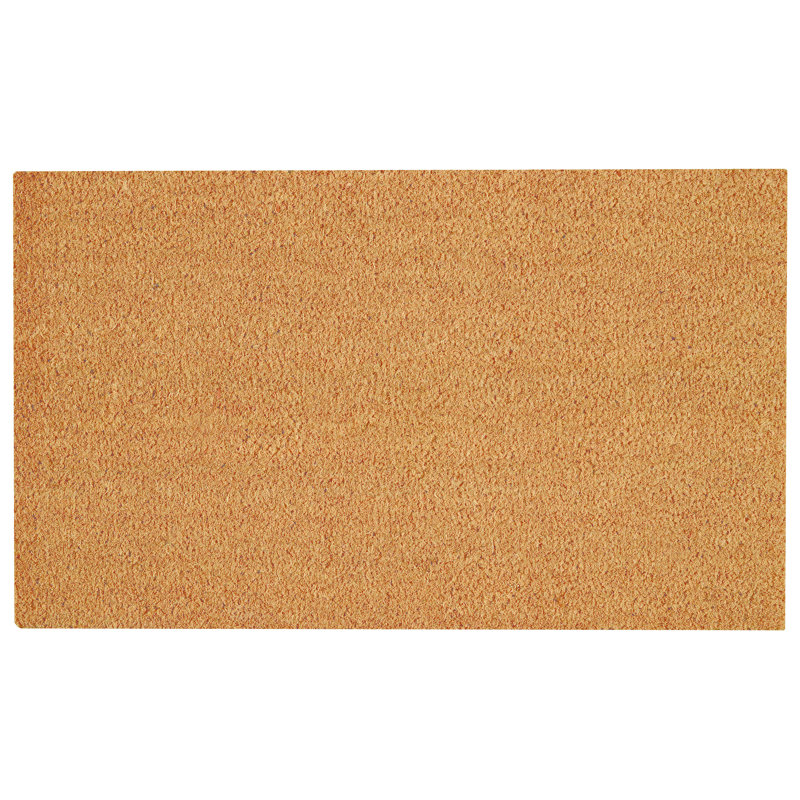 Tapis d'extérieur antidérapant Kasper, L 17 po x L 29 po, Brun clair