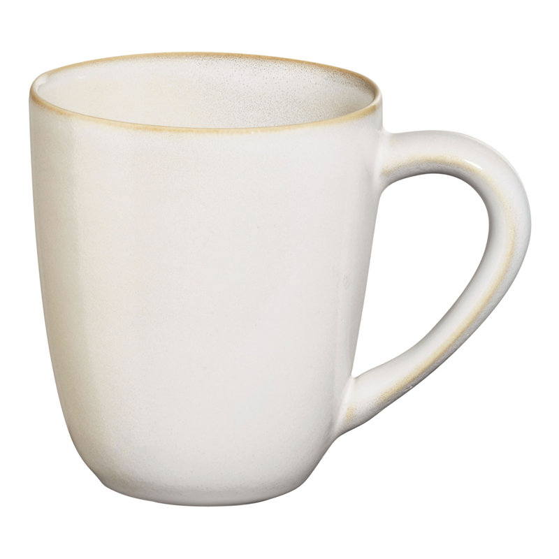 Seasonal mug with handle sand