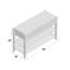 Console en bois massif Lumsden