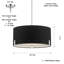 Luminaire suspendu 3 lumières Svojas