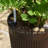 Tall Self-Watering Planters for Outdoor Plants, 24 Inch Round Planter Pots with Drainage Holes for Indoor Outdoor Garden & Patio-1218826377